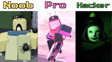 WINNING AS EVERY SURVIVALIST! | Forsaken - NOOB VS PRO VS HACKER