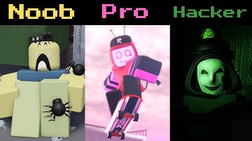 WINNING AS EVERY SURVIVALIST! | Forsaken - NOOB VS PRO VS HACKER