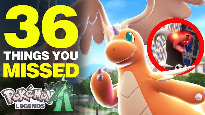 36 MIND-BLOWING Secrets YOU Missed in Pokemon Legends Z-A