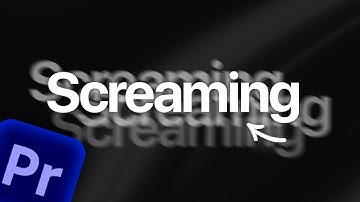 How To Make Screaming Text Shake in Premiere Pro