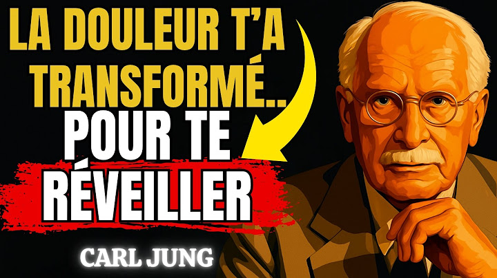 Voici Comment Devenir Quelqu’un Qui Ne Souffre Plus : 5 Vérités pour Vous Libérer | Carl Jung