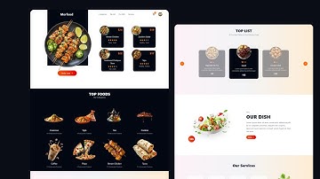 Build a Responsive Food Restaurant Website Using React js and Tailwindcss | Step-By-Step Tutorial
