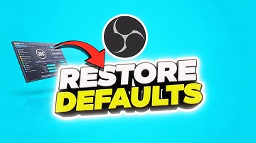 OBS Not Working? Try This Easy Reset!