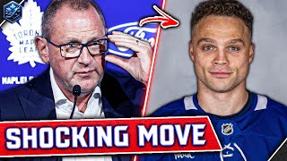 Leafs make SURPRISING moves... EVERYTHING just changed | Toronto Maple Leafs News