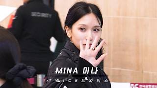 241115 TWICE(트와이스) MINA 미나 ミナ 일본 일정 출국 departure for JAPAN 4K