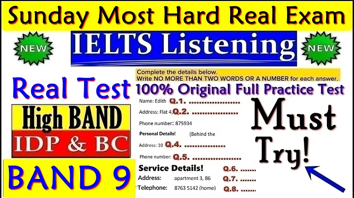 IELTS LISTENING PRACTICE TEST 2025 WITH ANSWERS | 21.12.2025