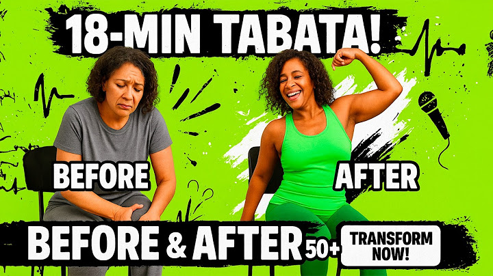 18-Min Tabata Chair Workout: Burn Fat & Boost Energy for Women 50+!