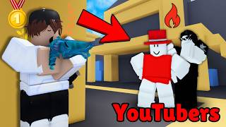 I hosted a Pro YouTuber 4v4 Tournament in Murders VS Sheriff Duels! (Raw Footage)