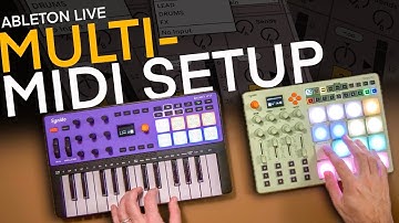 How to Use Multiple MIDI Controllers at Once in Ableton