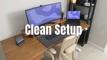 Upgrading My Desk Setup with Desky | Minimal, Clean and Functional