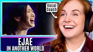 The Real EJAE  |  In Another World Reaction  |  Vocal Coach Analysis of EJAE's Debut Single