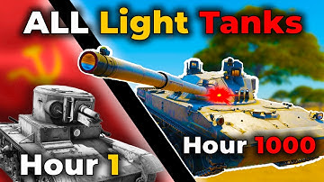 ENTIRE Russian Light Tank Line 💥 || 5 Kills With Each