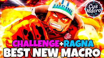 The Best Advanced Macro To AFK The Challenges & Ragna In Universal Tower Defense?!