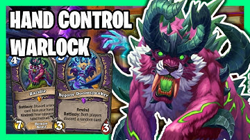 Hand Control Warlock is DIRTY! Hearthstone Warlock Deck