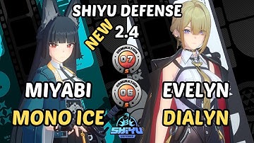 NEW Shiyu Defense ZZZ Miyabi Lycaon Soukaku Mono Ice Team x M0 Evelyn Dialyn | Zenless Zone Zero 2.4