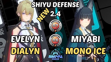 NEW Shiyu Defense ZZZ Miyabi Lycaon Soukaku Mono Ice Team x M0 Evelyn Dialyn | Zenless Zone Zero 2.4
