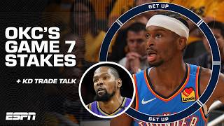 Is season a failure if the Thunder lose Game 7 ⁉️👀   Best fit for Kevin Durant? 🤔 | Get Up