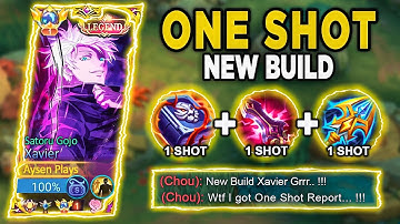 XAVIER DAMAGE BUILD 2025! 😱 (ONLY PRO PLAYERS USE THIS!)