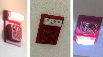 Fire Alarm Test 172 | Old Simplex 4903s
