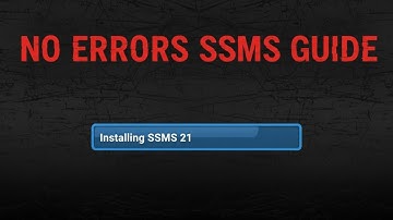 How to Install SSMS 21 on Windows 10/11 (2025) – FAST & No Errors
