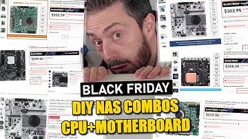 DIY NAS CPU+MoBo Combo Deals - Black Friday 2025