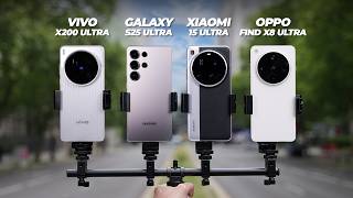 The Best ULTRA Phone! Vivo X200 Ultra vs S25 Ultra vs Xiaomi 15 Ultra vs Find X8 Ultra!