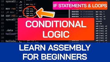 IF STATEMENTS & Loops in Assembly | Conditional Logic | Learn x86-64 Machine Code