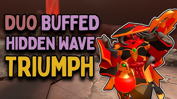 FIRST EVER Duo Buffed Hidden Wave Triumph on Infernal Abyss | Roblox Tower Defense Simulator