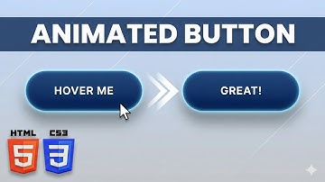 Animated CSS Button Tutorial 2025 | Modern Hover Effects with HTML & CSS