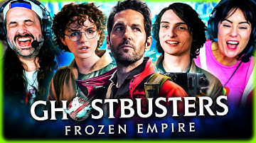 GHOSTBUSTERS: FROZEN EMPIRE (2024) IS A CHILLINGLY FUN RIDE!! MOVIE REACTION!! Finn Wolfhard
