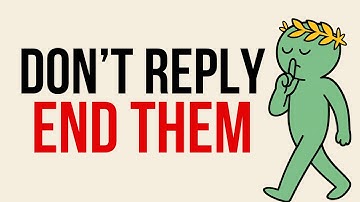 WHEN THEY TEXT AFTER SILENCE… THIS ONE REPLY COLLAPSES THEM | Stoicism