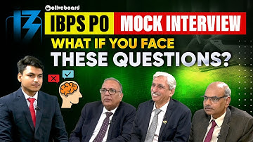 IBPS PO Mock Interview 2025 | What If You Face THESE Questions? | IBPS PO Interview Oliveboard