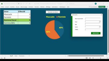EXCEL - CREER VOTRE FORMULAIRE DE SAISIE ET VOS PROPRES FONCTIONS #EXCEL #VBA #FONCTION #FORMULAIRE