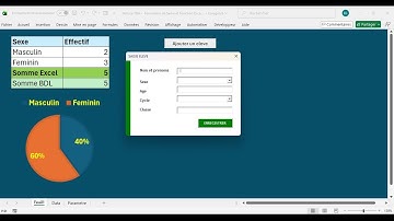 EXCEL - CREER VOTRE FORMULAIRE DE SAISIE ET VOS PROPRES FONCTIONS #EXCEL #VBA #FONCTION #FORMULAIRE