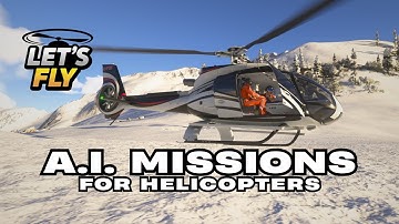 AI-helikopteractiviteiten met SayIntentions in MSFS 2024
