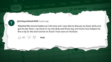 The Ultimate Excel Tutorial - Beginner to Advanced - 5 Hours!