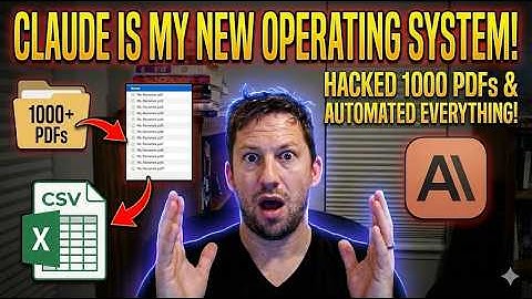 My New AI Accounting Assistant! I Automated 1000+ PDFs & Invoices with Claude