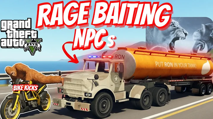 GTA 5: Eight Minutes of Npcs going Insane over my *Rage Baiting*💀