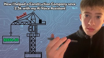 How I Built a $2534.40 Voice Assistant for a Construction Company (He Paid $0)
