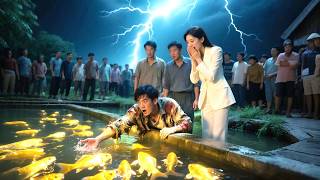 A fishmonger died betrayed, woke rich as all fish vanished—CEO begged for his pond!