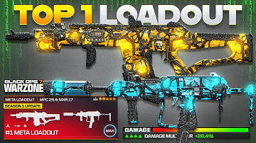 *NEW* OVERPOWERED META LOADOUT for BO7 WARZONE after UPDATE! (Best Class Loadouts in COD WZ S1)