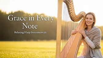 Grace in Every Note 😌 Relaxing Music Harp Instrumentals 😌 Relaxing Music Album