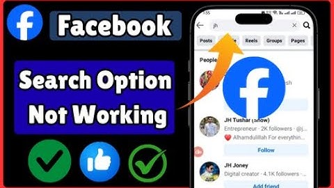 How to Fix Facebook Search Not Working (2025) | Facebook Search Bar Problem Solution