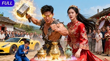 Poor Guy Humiliated at His Wedding… Turns Out He’s a Hidden God, Now Everyone Kneels Before Him!