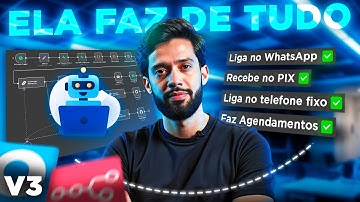 Crie uma secretária com N8N que Liga no WhatsApp e Fixo + PIX e Pare de Perder Clientes HOJE[Grátis]
