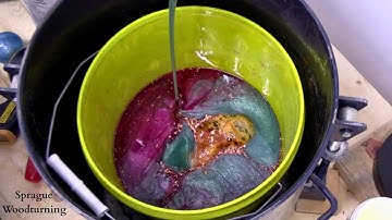 Woodturning Tutorial: Making a Nutcracker Bowl with Epoxy & Maple Burl