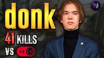DONK Crushes the #4 FACEIT Player! donk POV with COMMs (Ancient)