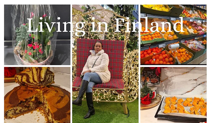 A Quite Christmas Week In Finland | Cozy Silent Vlog | Cooking, Baking & Grocery Shopping