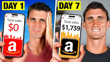 I Tried Amazon FBA For 7 Days! (FROM SCRATCH)