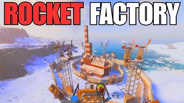 We Built the BIGGEST Rocket Factory | Rust Console